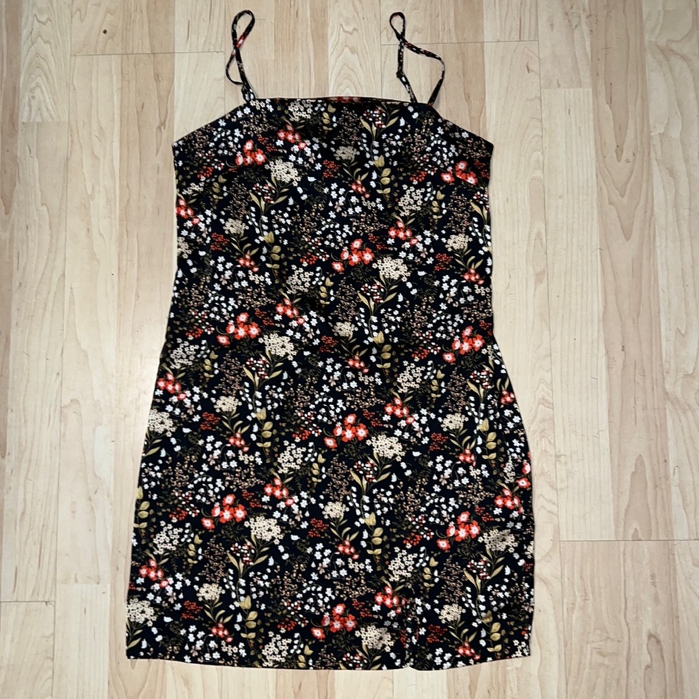 Silky shift dress